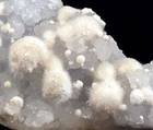 "OKENITE, APOPHYLLITE on CALCIDONIUM"